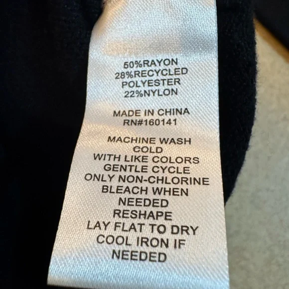 89th & Madison Black Knit Sweater - Picture 4 of 6